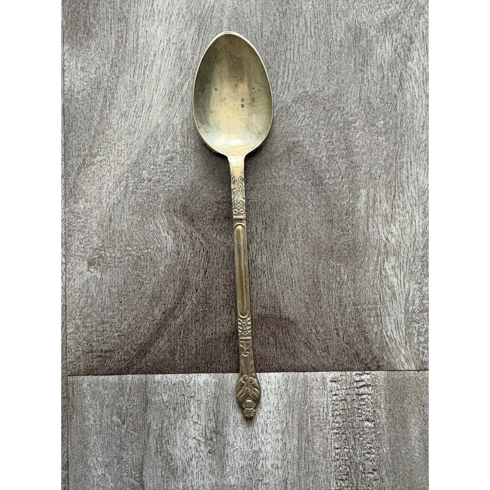 Vintage EPNS Silverplate Teaspoon England Ornate Handle Collectible Flatware